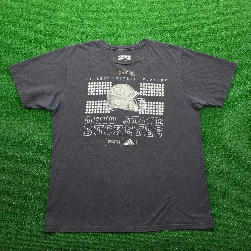 Ohio State Buckeyes Adidas College Football Playoff Graphic Tshirt Mens Large